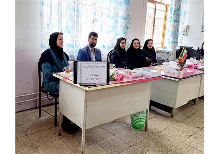دیدار با معلمان مدرسه دولتی محمدتقی محیطی اصل در روز معلم
