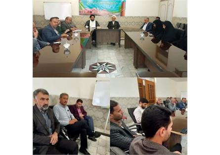 جلسه برنامه ریزی ستاد دهه کرامت و شئونات مذهبی  شهرستان اردستان برگزارشد