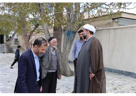 بازدید از مساجد شهرستان سامان