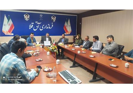 برگزاری دومین جلسه  هیات امنای مراسم نکوداشت مختومقلی فراغی شهرستان آق قلا
