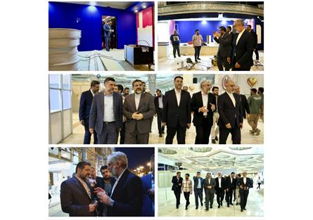 وزیر فرهنگ از محل برگزاری نمایشگاه بین‌المللی کتاب تهران  بازدید کرد